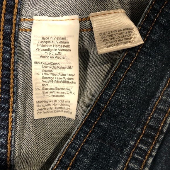 Madewell Stretch Denim Button Down Skirt  Patch Pocket Edition Size 8 EUC - Picture 12 of 12